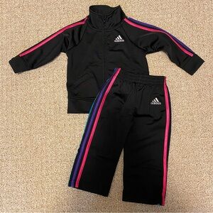 Adidas Baby Tracksuit (Black)